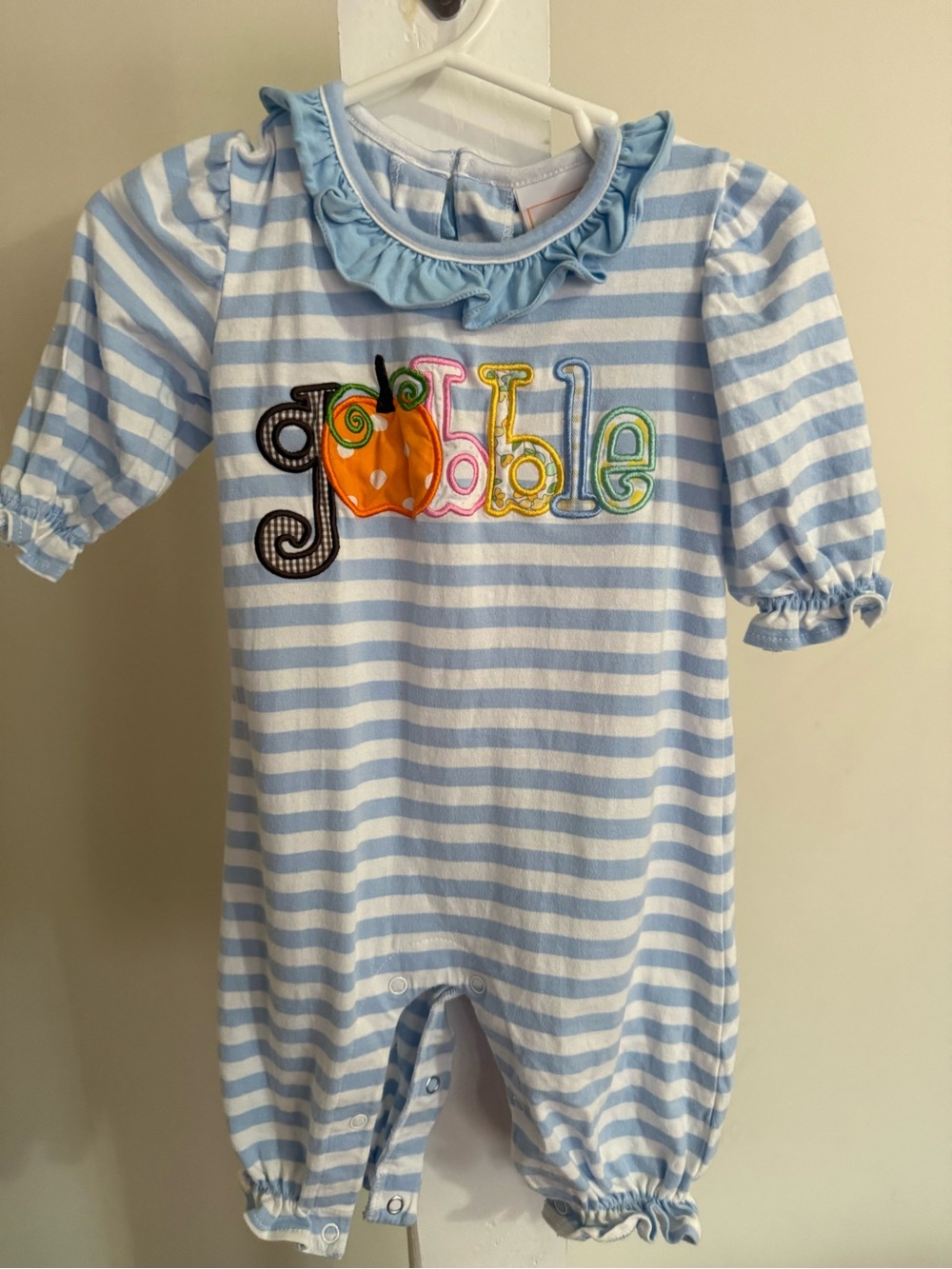 Stitchy Fish Thanksgiving Romper